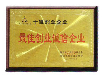 Top 10 enterprises with good faith